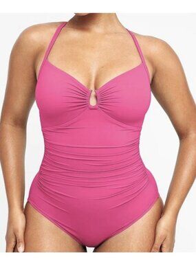 Shapellx Smart Sculpt™ U-Ring Cut Out Shaping Swimsuit NWOT, Size M/Runs small